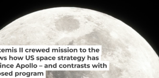 As part of the Artemis II mission, humans will fly around the Moon for the first time in decades. Roberto Moiola/Sysaworld via Getty Images